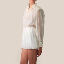 Carica l'immagine nel visualizzatore di Gallery, Haveone shorts palloncino elastico vita 85% lyocell Art PVS-Q382 ( camicia Art CVS-Q255 )
