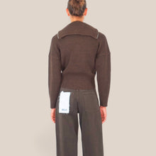 Carica l'immagine nel visualizzatore di Gallery, Haveone polo con pettorina rigata misto lana Art MFP-R068
