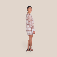 Carica l'immagine nel visualizzatore di Gallery, Haveone abito fantasia con sottoveste e cintura 85% lyocell Art AVS-Q089
