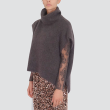Carica l'immagine nel visualizzatore di Gallery, Dixie maglia over collo alto 40% mohair 10% lana Art M277Y238
