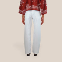 Carica l'immagine nel visualizzatore di Gallery, Haveone jeans Benny gamba dritta bull off white 97% cotone Art PGZ-Q285
