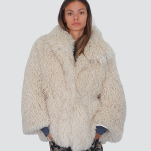 Haveone eco-pelliccia rever foderata Art KMA-P046