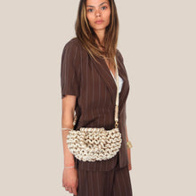 Carica l'immagine nel visualizzatore di Gallery, Susy Mix borsa uncinetto lurex con tracolla Art B03000
