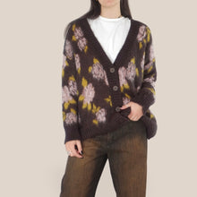 Carica l'immagine nel visualizzatore di Gallery, Philia Loft cardigan ricamo fiori lurex Art L03O0177
