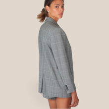 Carica l'immagine nel visualizzatore di Gallery, Vicolo Blazer Check 96% Lana Vergine Art TAC1073 ( Gonna TAC1072 )
