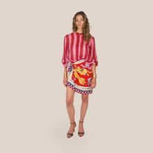 Carica l'immagine nel visualizzatore di Gallery, Haveone mini gonna pareo 100% viscosa Art GVS-Q166
