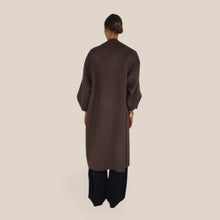 Carica l'immagine nel visualizzatore di Gallery, Dixie cappotto over HAND MADE 65% lana Art K330B008X
