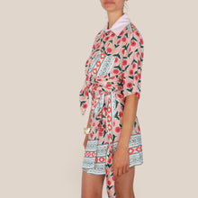 Carica l'immagine nel visualizzatore di Gallery, Haveone camicia manica corta fantasia 100% viscosa Art CVS-Q426
