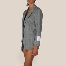 Carica l'immagine nel visualizzatore di Gallery, Vicolo Blazer Check 96% Lana Vergine Art TAC1073 ( Gonna TAC1072 )
