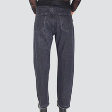 Carica l'immagine nel visualizzatore di Gallery, Vicolo jeans denim couture 100% cotone fondo sfrangiato Art

