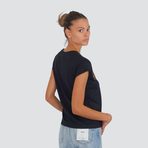 Vicolo t-shirt con patch teddy 100% cotone Art RF0105