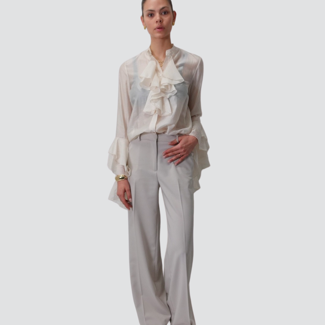 Haveone pantalone palazzo Art PCB-N017