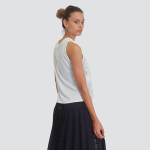 Tensione t-shirt ricamo in rilievo 100% cotone Art S25MD70