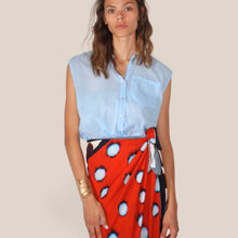 Carica l'immagine nel visualizzatore di Gallery, Tensione in camicia smanicata mussola 100% cotone Art Art S26CL38
