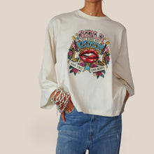 Carica l'immagine nel visualizzatore di Gallery, Vicolo t-shirt long sleeve con stampa 100% cotone Art RAC0260
