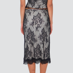 Haveone longuette con pizzo 55% viscosa Art GMA-P092