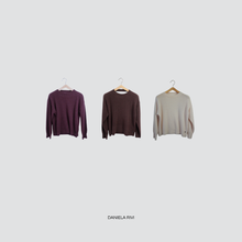 Carica l'immagine nel visualizzatore di Gallery, Dixie maglia over goccia schiena baby alpaca Art M277Y226
