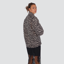Carica l&#39;immagine nel visualizzatore di Gallery, Haveone kimono zebrato con tasche Art KJK-P074
