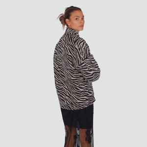 Haveone kimono zebrato con tasche Art KJK-P074