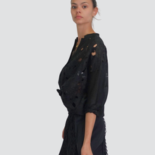 Carica l&#39;immagine nel visualizzatore di Gallery, Tensione in camicia pizzo 45% cotone 45% lyocell Art S25CB08
