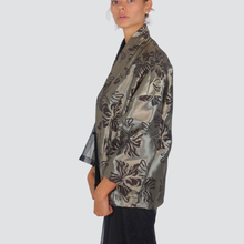 Carica l&#39;immagine nel visualizzatore di Gallery, Haveone kimono floreale con tasche Art KJK-P075
