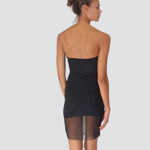 Carica l&#39;immagine nel visualizzatore di Gallery, Kontatto tubino fascia strass Art TM306N
