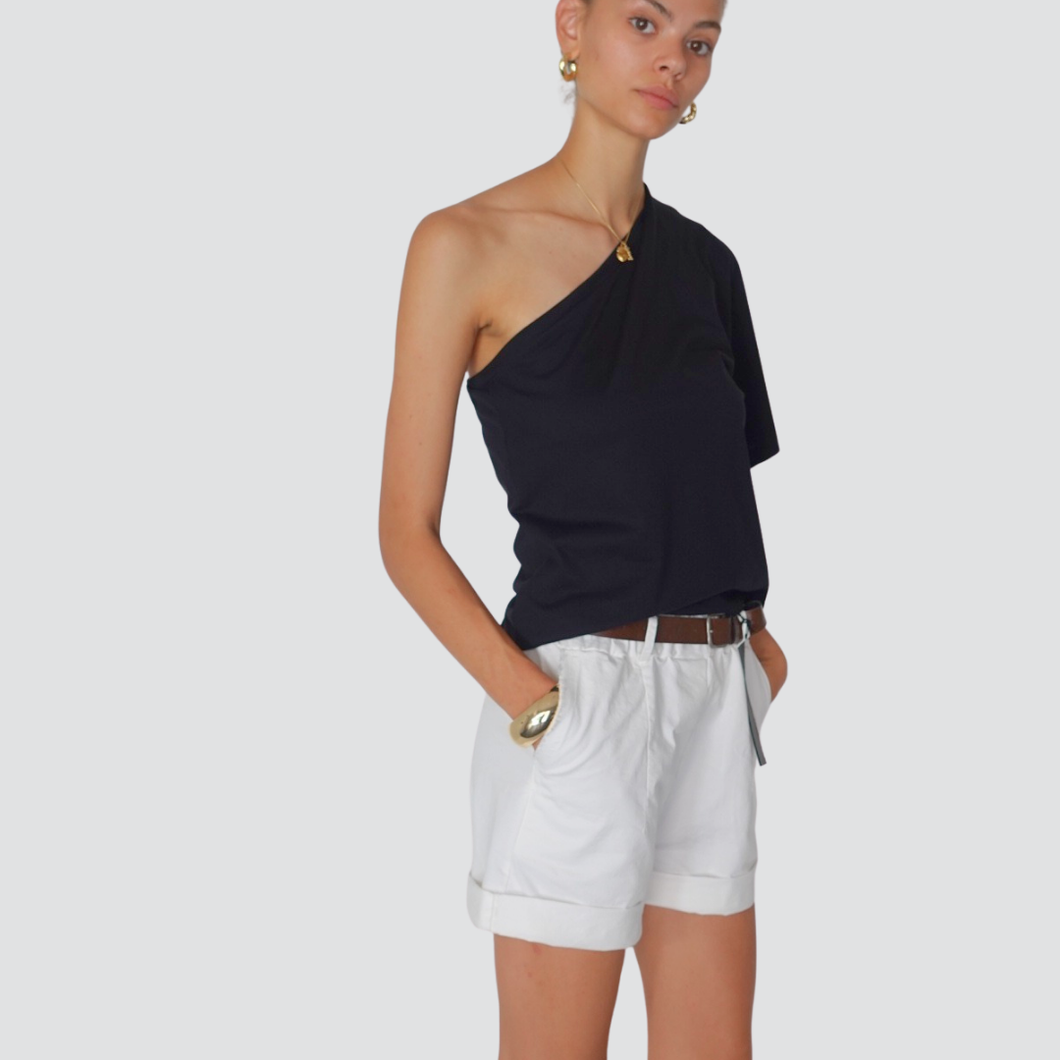 Tensione in shorts con cintura 97% cotone Art PA3660