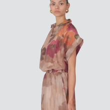 Carica l&#39;immagine nel visualizzatore di Gallery, Vicolo camicia macrofiore 75% lyocell Art TD2560
