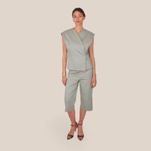 Carica l'immagine nel visualizzatore di Gallery, Dixie pantalone pinocchietto zip laterale 63% cotone Art P845A258 ( blazer Art L845A039 )
