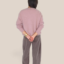 Carica l'immagine nel visualizzatore di Gallery, Philia Loft cardigan inserti pizzo alpaca Art D03E0286
