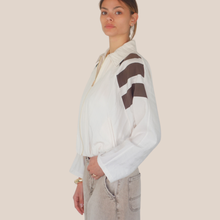 Carica l'immagine nel visualizzatore di Gallery, Vicolo bomber leggero con zip 93% lyocell Art TAB1740
