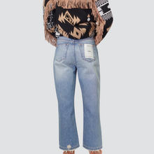 Carica l&#39;immagine nel visualizzatore di Gallery, Vicolo jeans modello Kate con rotture 100% cotone Art DF5191
