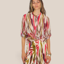 Carica l'immagine nel visualizzatore di Gallery, Haveone camicia over stampa 85% lyocell Art CVS-Q444
