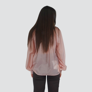Vicolo camicia collo annodato 85% lyocell Art TF0488