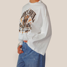 Carica l'immagine nel visualizzatore di Gallery, Vicolo t-shirt con long sleeve stampa 100% cotone Art RAC0271
