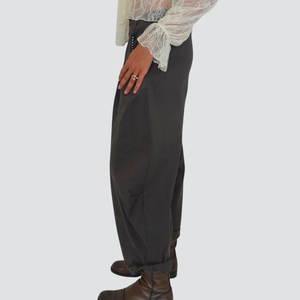 Haveone pantalone over elastico vita 97% cotone Art PVE-P167