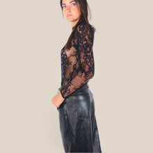 Carica l'immagine nel visualizzatore di Gallery, Vicolo body pizzo scollo V schiena 94% viscosa Art TAC0488
