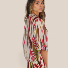 Carica l'immagine nel visualizzatore di Gallery, Haveone camicia over stampa 85% lyocell Art CVS-Q444
