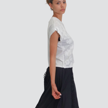 Carica l&#39;immagine nel visualizzatore di Gallery, Tensione in t-shirt ricamo in rilievo 100% cotone Art S25M477TGU
