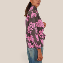 Carica l'immagine nel visualizzatore di Gallery, Tensione in giacchina tramato fiori fango rosa Art W6HMG19A400
