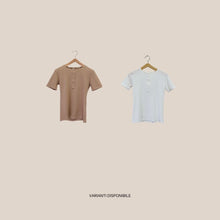 Carica l'immagine nel visualizzatore di Gallery, Tensione in maglia serafino95% cotone Art 21006
