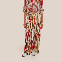 Carica l'immagine nel visualizzatore di Gallery, Haveone pantalone palazzo fantasia 100% viscosa Art PVS-Q704
