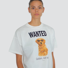 Carica l&#39;immagine nel visualizzatore di Gallery, Vicolo t-shirt over con stampa e strass 100% cotone Art RF0089
