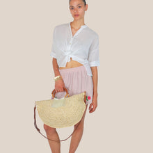 Carica l'immagine nel visualizzatore di Gallery, Susy MIx borsa mezzaluna con tracolla folo lurex Art B0718
