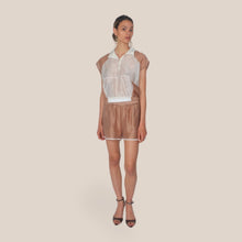 Carica l'immagine nel visualizzatore di Gallery, Haveone shorts bicolor elastico vita 85% lyocell Art PVS-Q441
