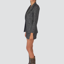 Carica l'immagine nel visualizzatore di Gallery, Vicolo mini gonna tweed 22% lana vergine 19% cotone 15% lana Art TF1794
