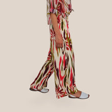 Carica l'immagine nel visualizzatore di Gallery, Haveone pantalone palazzo fantasia 100% viscosa Art PVS-Q704
