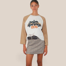 Carica l'immagine nel visualizzatore di Gallery, Haveone mini gonna scozzese cintura doppia fibbia 20% lana Art GVI-R018
