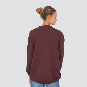 Vicolo felpa over garzata 95 cotone Art TF0582