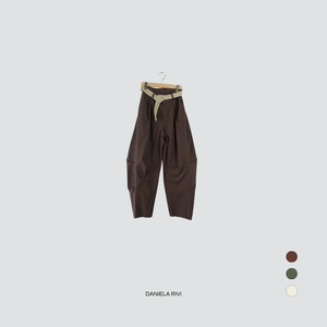 Haveone pantalone cargo bandana con cintura 100% cotone Art PFW-N366